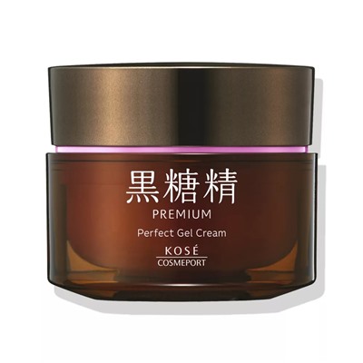 KOSE Kokutousei Premium Perfect Gel Cream Суперувлажняющий премиум крем-гель для лица с эффектом стягивания пор и лифтинга с экстрактом сахарного тросника, банка 100 гр