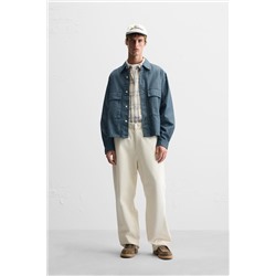 SOBRECAMISA BOLSILLOS