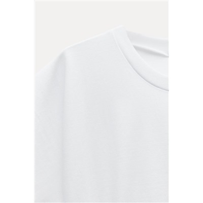 COTTON T-SHIRT WITH BELT