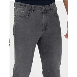 Antrasit Slim Fit Jean Pantolon