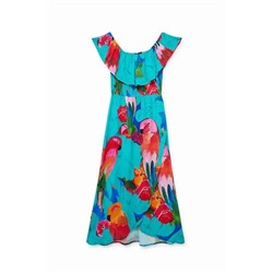 Vestido boho tropical