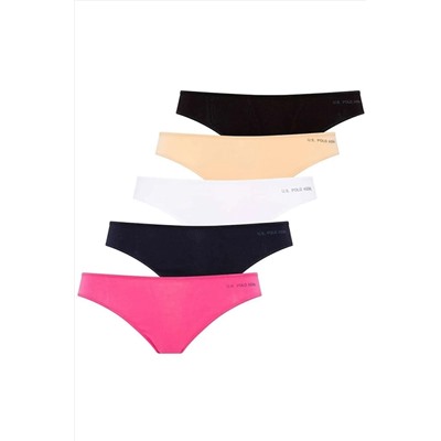 U.S. Polo Assn., Kadın Çok Renkli 5i Kıl Lastikli String 6.Z.7.E.0T.0.A.G5RP