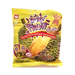 Жевательные конфеты Big Fruit со вкусом дуриана от Mitmai 150 гр / Mitmai Big Fruit Durian Candy 150