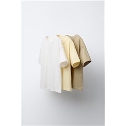 PACK TRES CAMISETAS LISAS
