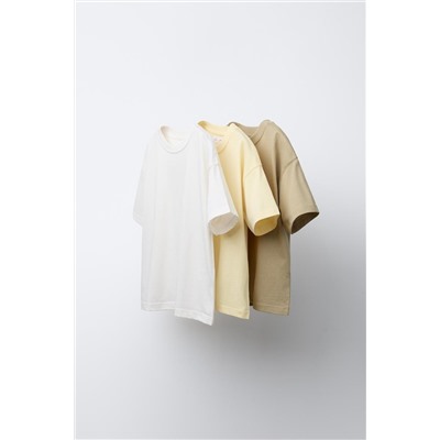 PACK TRES CAMISETAS LISAS