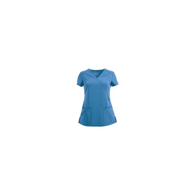 Dickies Xtreme STRETCH Scrubs Contemporary Fit Mock Wrap Top