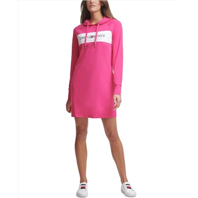 Tommy Hilfiger Sport Logo Hoodie Dress