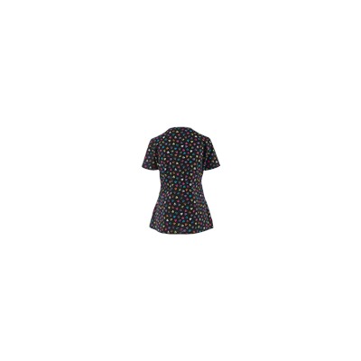 Dickies EDS Scrubs Hello Little Lady Print Top