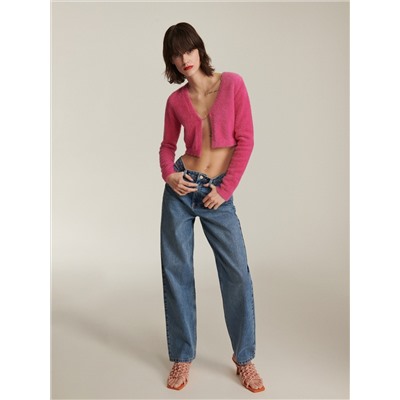 Trapper-Jeans mit lockerer Passform