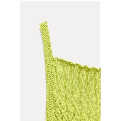 BASIC RIBBED KNIT TOP