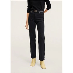 Vaqueros rectos tiro medio -  Mujer | MANGO OUTLET Melilla