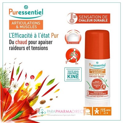 Puressentiel Articulations & Muscles Pure Heat Roller 75 ml