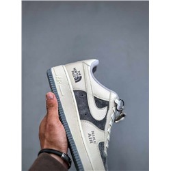 Кроссовки Nik*e Air Force 1 Low 07 x The North Face beige оригинал  версия air force с низким вырезом
