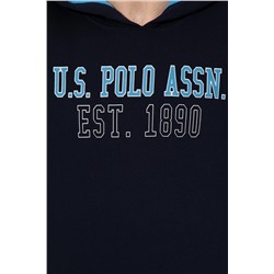 Erkek Lacivert Kapüşonlu Sweatshirt