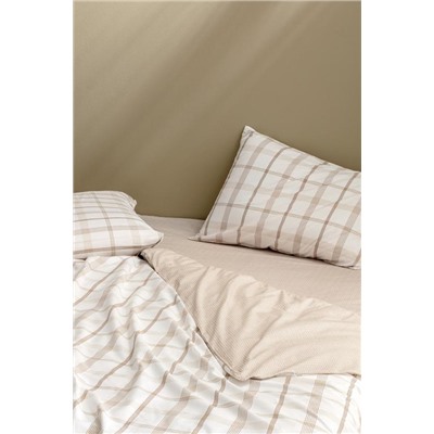 Aluin King Size  Ranforce Baskılı Nevresim Takımı