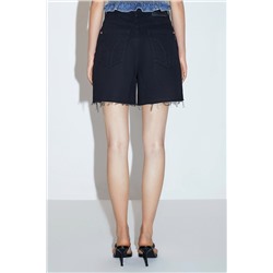 Short vaquero Negro