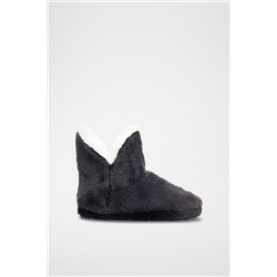 Zapatillas de casa altas forradas Maeve Antracita