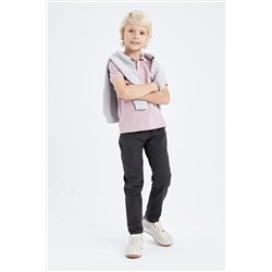 Defacto Erkek Çocuk Antrasit Gabardin Okul Pantolonu U3254A622AU