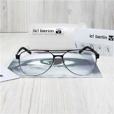 IB00039 - Оправа ic!Berlin Bata black + футляр