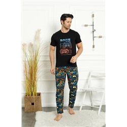 ROCKHARD Erkek Kısa Kol Pijama Takımı, ROCKHARD                                            
                                            Erkek Kısa Kol Pijama Takımı