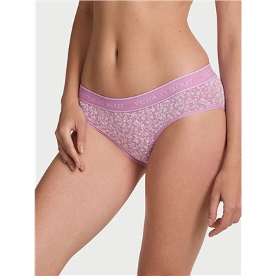 Logo Cotton Hiphugger Panty