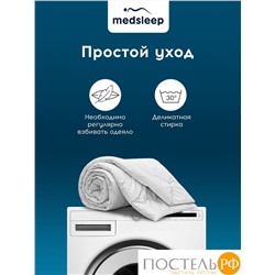 MedSleep LANDAU Одеяло 200х210, 1пр. хлопок-тик/пух-перо