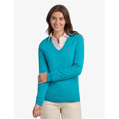 SOFT TOUCH V-NECK SWEATER