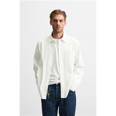 CAMISA ESTRUCTURA RAYAS