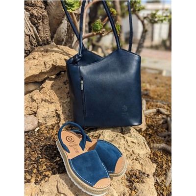 AVARCA MENORQUINA · 8201 · MARINO+PELLE MOCHILA NAPA MARINO АКЦИЯ