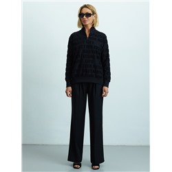 Джемпер с эффектом 3D