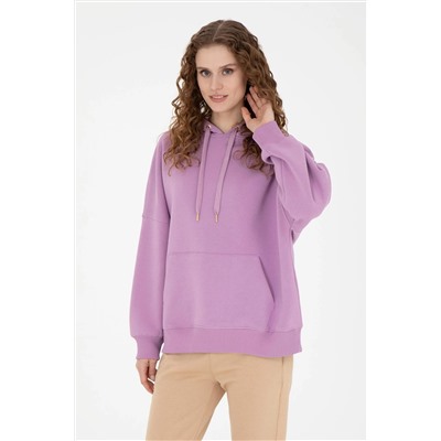 Kadın Lila Sweatshirt