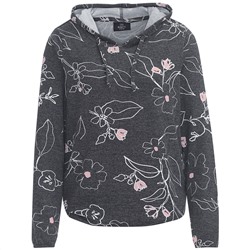 Damen Sweatshirt mit Blumen-Allover