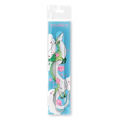 [SOLOMEYA] Пилка для ногтей ЛЕТАЮЩИЙ ДРАКОН 180/220 Flower Dragon Nail File, 1 шт