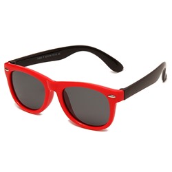 IQ10046 - Детские солнцезащитные очки ICONIQ Kids S8002 С40 красный-черный