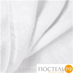 (1001) Полотенце Eleganta (Verera) гостиница 50х90 см (1001 белый 450 г/м2, Deluxe Spa 4 звезды)