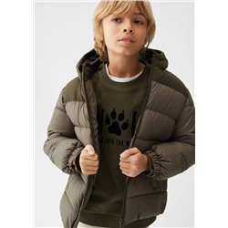 Anorak acolchado -  Niño | MANGO OUTLET España