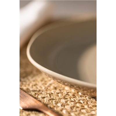 Souci Pasta Tabağı - Bej - 22 cm