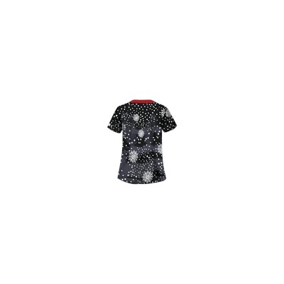 UA Snow Season Black Scrub Top
