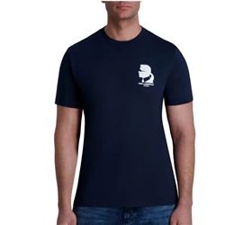 Karl Lagerfeld Paris Logo Graphic Cotton T-Shirt