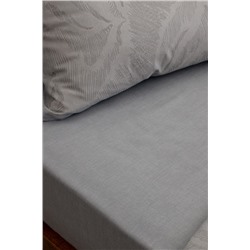 Coyan King Size %100 Pamuk Ranforce Baskılı Nevresim Takımı - Gri