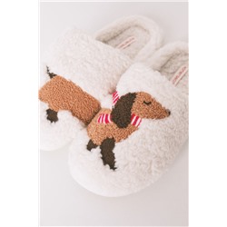 Zapatillas casa borreguito perrito