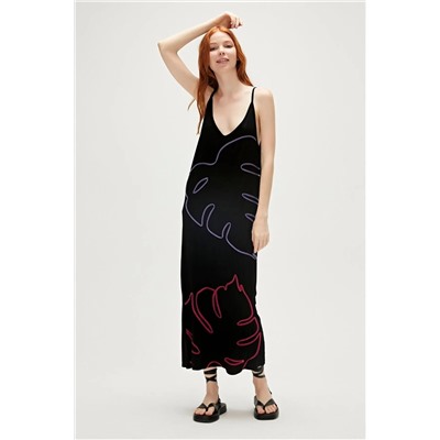 Bad Bear, Fiona Dress Siyah Kadın Elbise T-shirt