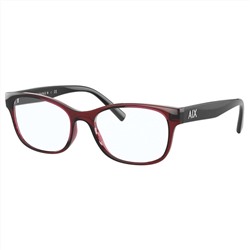 ARMANI EXCHANGE Women's Red Rectangular Opticals