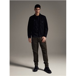 Cargohose mit Slim-Fit