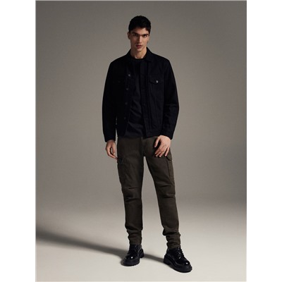 Cargohose mit Slim-Fit