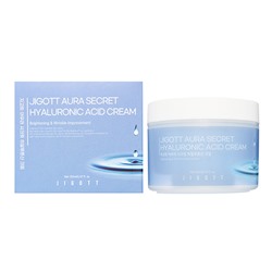 Jigott  Aura Secret Hyaluronic Acid Cream Увлажняющий крем для лица с гиалуроновой кислотой  150мл