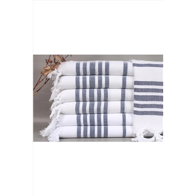 Kayra Export, Lacivert El Havlusu Çaydanlık Havluları 60x90 Cm Pamuk Peşkir Hamam Havlusu Dekor Bulaşık Bezi