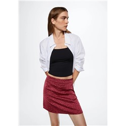 Minifalda animal print -  Mujer | MANGO OUTLET Melilla