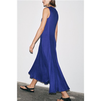 ZW COLLECTION LINEN BLEND DRESS