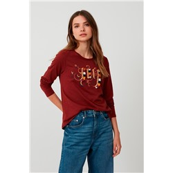 Camiseta Burdeos
